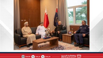 صورة رئيس الشرطة يستقبل رئيس الاتحاد الدولي لالتقاط الأوتاد