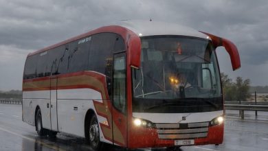 صورة إيقاف خدمات الحافلات بين المدن من وإلى الشارقة وعجمان