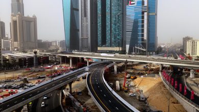 صورة “طرق دبي” تفتتح جسرين ضمن مشروع تطوير دوار المركز التجاري