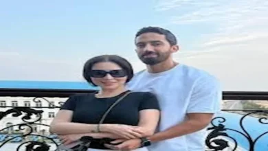 صورة مي عز الدين تكشف عن ريجيم قاسي وضعه لها زوجها أحمد تيمور