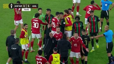 صورة قرار من الاتحاد الأفريقي بشأن أحداث مباراة الأهلي والجيش الملكي