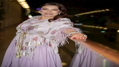 صورة بالصور.. انتصار تتألق بفستان وردي في مهرجان البحر الأحمر