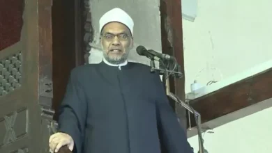 صورة خطيب الجامع الأزهر: الوقت نعمة عظيمة سيحاسب عليها الجميع يوم القيامة