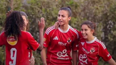 صورة سيدات الأهلي يهزمن بيراميدز 2-0 في الدوري الممتاز