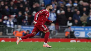 صورة في 20 دقيقة.. ماذا قدم محمد صلاح في الشوط الأول أمام برايتون؟ (أرقام)