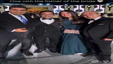 صورة بالطبلة.. علاء مرسي يشارك هنيدي فرحته بزواج ابنته