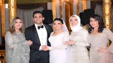 صورة 15 صورة لـ نجوم الفن في حفل زفاف ابنة نادية مصطفى وأركان فؤاد