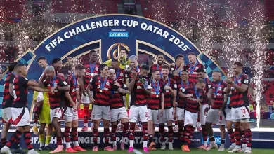 صورة “تواجد إنفانتينو”.. 25 صورة ترصد تتويج فريق فلامنجو بلقب كأس التحدي