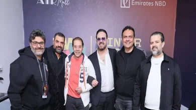 صورة ‪وائل جسار وبهاء سلطان ومدحت صالح نجوم ثالث ليالي مهرجان شتاء مدينتي‬