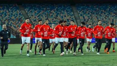 صورة 15 صورة لمران منتخب مصر الختامي استعدادا لمواجهة نيجيريا وديا