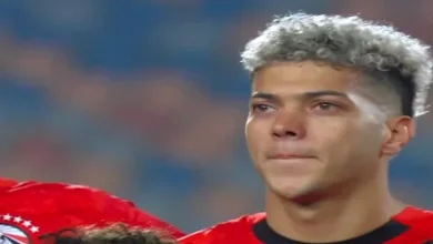 صورة إمام عاشور يخطف الأنظار خلال مباراة مصر ونيجيريا الودية