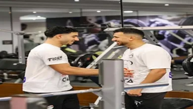 صورة قبل التوجه للمغرب.. مران قوي في الجيم لمنتخب مصر بمشاركة صلاح