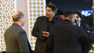 صورة 25 صورة من عزاء شقيقة الزعيم عادل إمام بمسجد الشرطة في الشيخ زايد