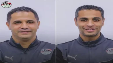 صورة أمين عمر ومحمود عاشور في معسكر حكام مونديال 2026