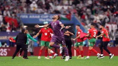 صورة “أهداف متبادلة وتتويج للأسود”.. ملخص شوط المغرب والأردن الثاني والاضاف
