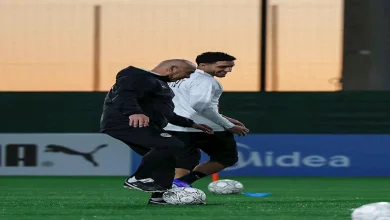 صورة 25 صورة ترصد كواليس تدريب منتخب مصر في المغرب