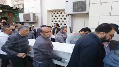 صورة وصول جثمان سمية الألفي لمسجد مصطفى محمود لتشييع جنازتها (صور)