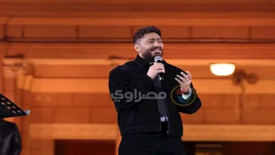 صورة بعد تعافيه.. تامر حسني يحي حفلًا غنائيًا لمؤسسة راعي مصر