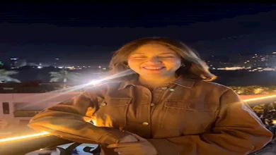 صورة رحمة حسن بـ”لوك جديد” بدون مكياج من أحدث ظهور (صور)