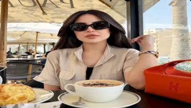 صورة بالقهوة.. 9 صور جديدة لزوجة محمد عواد