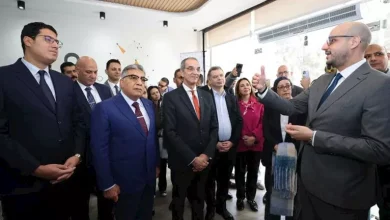 صورة وزير الاتصالات يتفقد مشروع إحلال الشبكة النحاسية بالألياف الضوئية