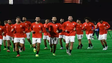 صورة كيف استعد منتخب مصر الثاني لمباراة الإمارات؟