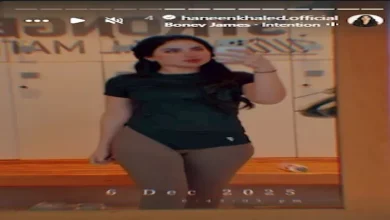 صورة 5 صور لزوجة محمد عواد في الجيم