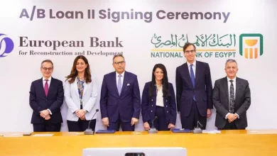 صورة البنك الأهلي يقترض 100 مليون دولار من البنك الأوروبي لإعادة الإعمار