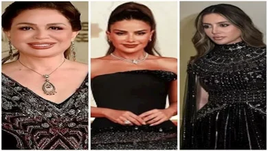 صورة إطلالات ساحرة للنجمات بالأسود في مهرجان البحر الأحمر