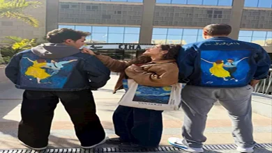 صورة مايان السيد تروج لفيلم “ولنا في الخيال.. حب” بطريقة طريفة صور