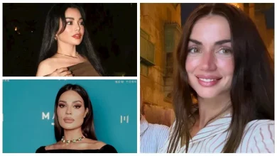 صورة بسنت شوقي أنيقة وهيفاء وهبي بفستان جرئ.. لقطات لنجوم الفن