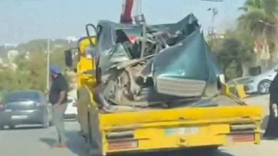 صورة | مراسل رؤيا: وفاة شابين وإصابة اثنين آخرين بحادث سير مروع في ناعور