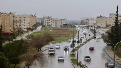 صورة | تفاصيل الحالة الجوية: زخات مطرية شمال الأردن وطقس مستقر في بقية المناطق