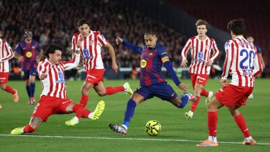 صورة | برشلونة يهزم أتلتيكو مدريد بثلاثية مقابل هدف في الدوري الإسباني