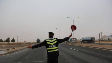صورة | الدوريات الخارجية: وفاة شخص بحادث سير على جسر مأدبا.. وتحذير من السرعة وتغيير المسرب