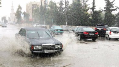 صورة | تحذيرات من أمطار رعدية وسيول في عدة مناطق بالأردن.. وتنبيهات للمواطنين