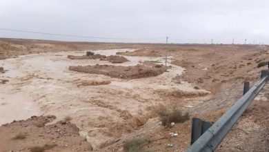 صورة | معان تتصدر كميات الأمطار في المملكة بـ22.7 ملم خلال 12 ساعة