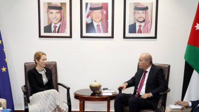 صورة | الصفدي ورئيسة المفوضية الأوروبية يبحثان تعزيز الشراكة الاستراتيجية ويشددان على أفق سياسي للدولة الفلسطينية