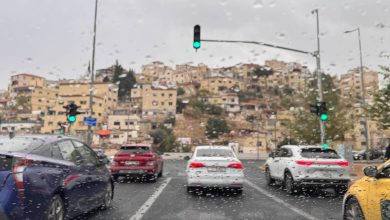 صورة | أمطار رعدية غزيرة في الأردن على هذه المناطق وتنبيهات من سيول مفاجئة
