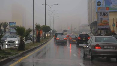 صورة | الأرصاد توضح توقعات الحالة الجوية مع استمرار تأثير المنخفض الجوي على الاردن