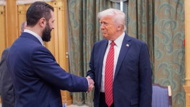 صورة | الشرع يبعث برقية تعزية إلى ترمب بعد مقتل جنود أمريكيين في ريف حمص