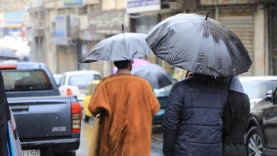 صورة | طقس العرب: طقس بارد وهطول زخات من الأمطار وتنبيه من الضباب الكثيف في هذه المناطق بالأردن