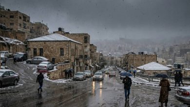 صورة | الأردن على موعد مع أجواء شتوية ماطرة وزخات ثلجية محتملة في هذة المناطق
