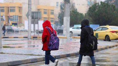 صورة | بسبب الظروف الجوية.. “تربية الطفيلة” تقرر تأخير دوام المدارس حتى العاشرة صباحا