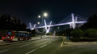 صورة | “أمانة عمان” تعلن إنجاز أعمال تجديد إنارة جسر عبدون لإبراز الهوية البصرية وجمالية العاصمة