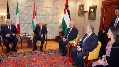 صورة الرئيس يلتقي وزير خارجية إيطاليا