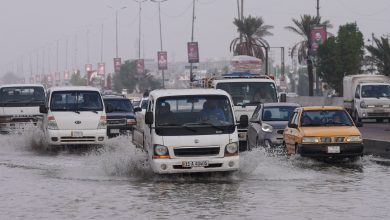 صورة طقس عاصف يخيّم على دول عربية والضباب يعطل مطار بغداد