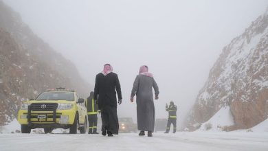 صورة انخفاض درجات الحرارة في محافظة طريف يرفع استعدادات الأهالي لاستقبال البرد