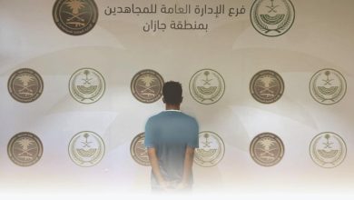 صورة القبض على مواطن لنقله 9 مخالفين لنظام أمن الحدود في جازان