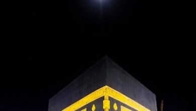 صورة «فلكية جدة»: تعامد كوكب المشتري على الكعبة المشرفة فجر الجمعة